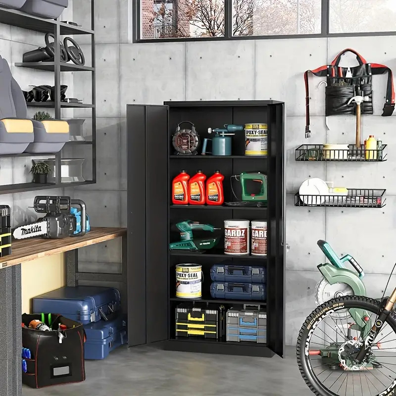 Tall garage storage cabinets