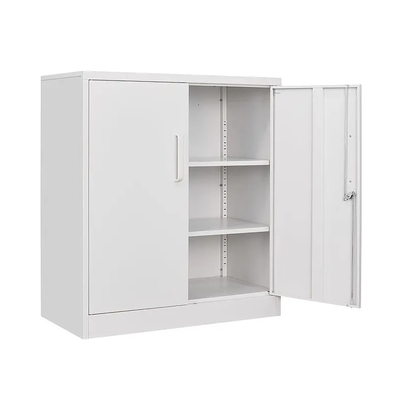 Wall-mounted garage cabinets
